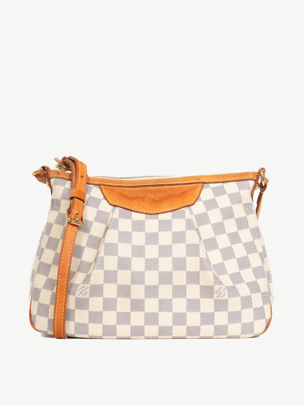 Louis Vuitton Siracusa PM Damier Azur Canvas Shoulder Bag